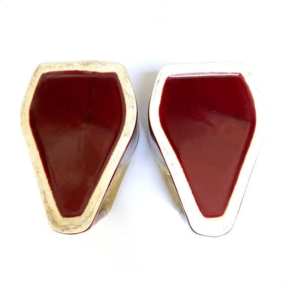 Rodolfo Padilla Art Pottery Drip Glaze Coffee Mugs: 1970s - Picture 5 of 8